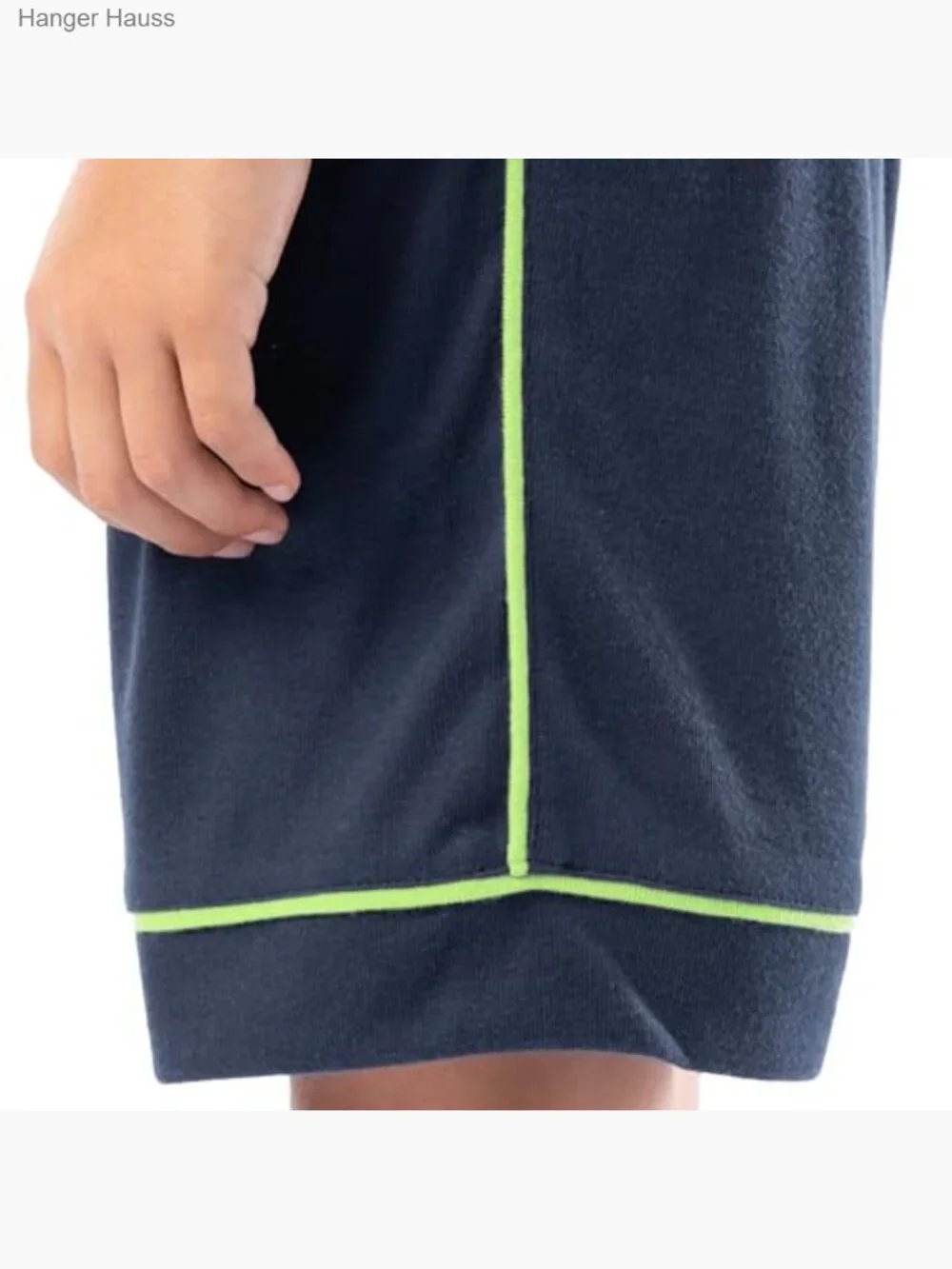 Boys Loose Fit Pajama Set - 2 Piece Button Top & Shorts